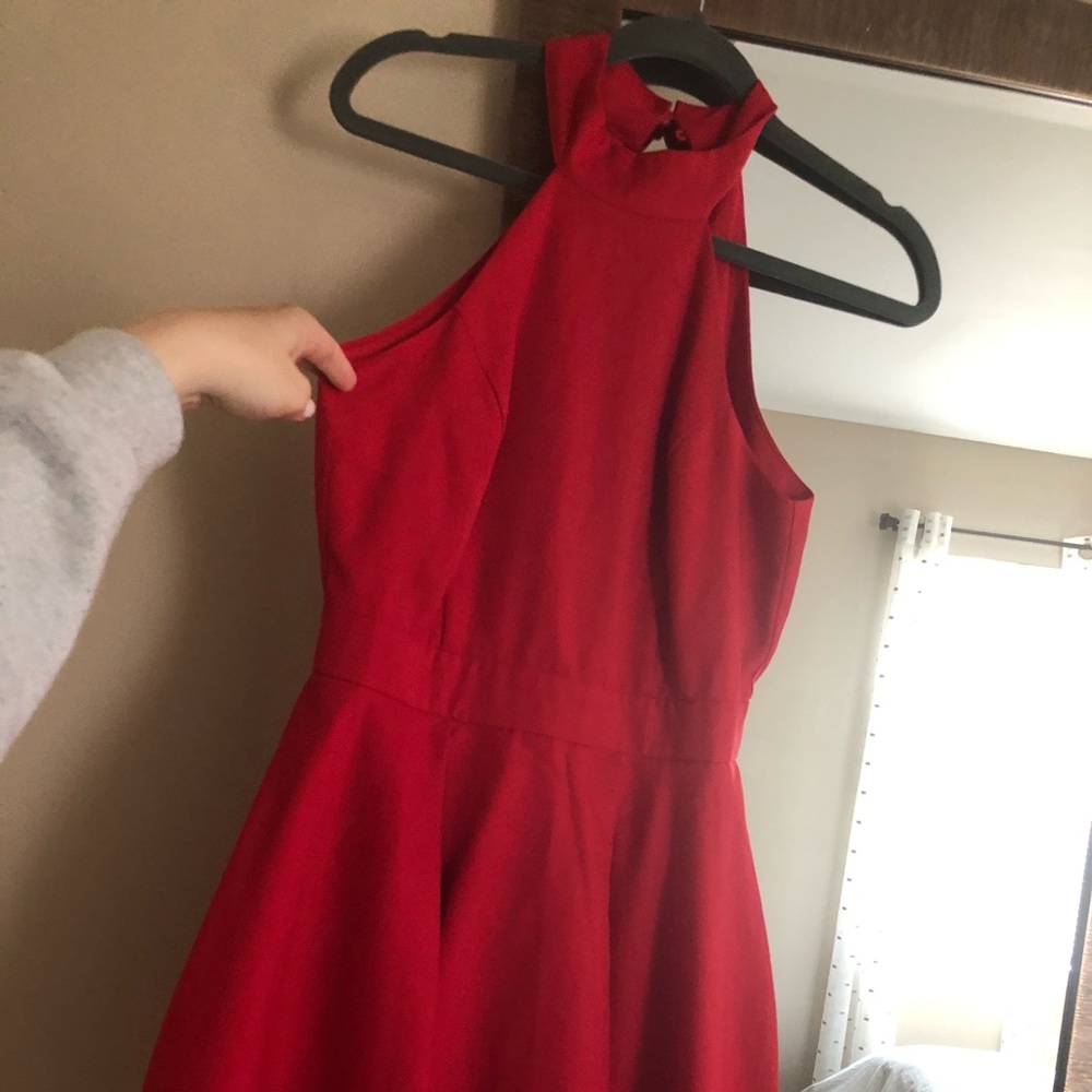 Lulus red dress